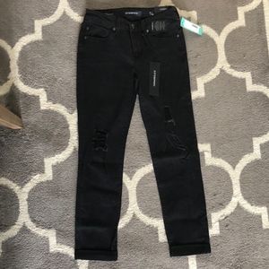 Liverpool Distressed Boyfriend Jean, Size 25, NWT